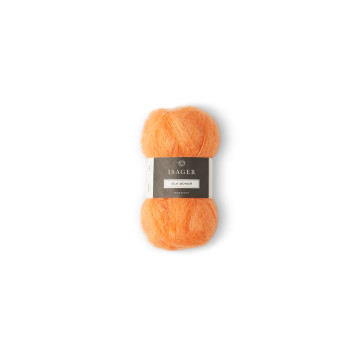 Isager - Silk Mohair: Orange