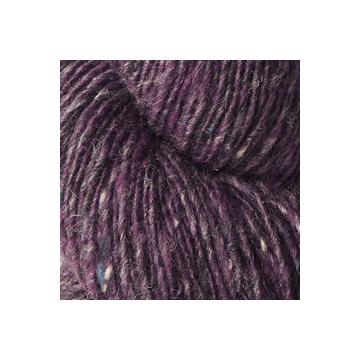 Isager Tweed Purple