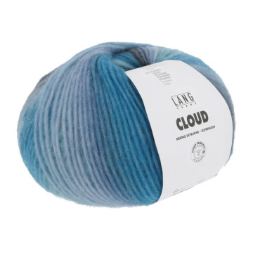 Lang Yarns - Cloud: Blå/Turkis