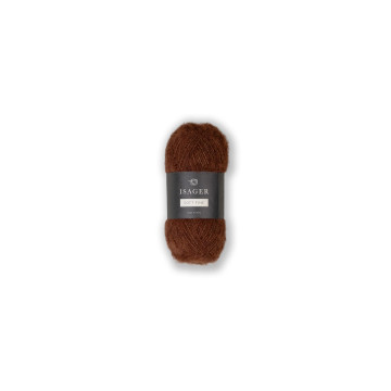 Isager Soft Fine: Rødbrun